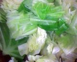 ☆キャベツたっぷりアンチョビパスタ☆作り方5写真