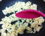 土鍋ごはん♪レタスごはんと豆腐あんかけ作り方1写真