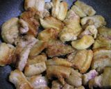 豚バラ肉とれんこんのオイスターソース炒め作り方1写真