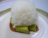 スパムとアボカドの洋風にぎり寿司作り方3写真