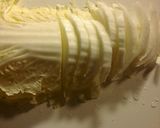 白菜とトマトのニンニク醤油かけ作り方1写真