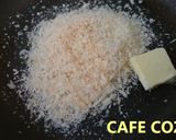 お肉なし？バターパン粉ソースのサラダ作り方5写真