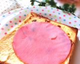 ハム後のせ♫こ～んがりマヨトースト作り方4写真