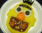 にっこり!カレー食べちゃうぞ♪デコカレー作り方33写真