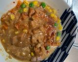 レンジ簡単キムチデミ味オムライス弁当作り方6写真