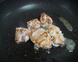☆鶏ももと長ネギのレモン風味炒め☆作り方4写真