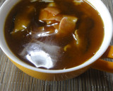カレーうどん風！茶碗蒸し（小田巻き蒸し）作り方5写真