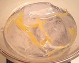 日本酒の炭酸割り☆柚子Ver.作り方3写真
