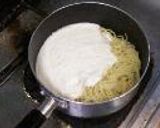 白菜ウィンナー☆ホワイトソースパスタ作り方5写真
