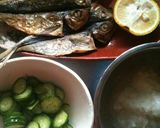 アジの開きのユズ風味おろしあえ☆作り方1写真