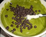 抹茶＆チョコチップマーブルシフォン♪作り方6写真