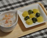 離乳食★後期★ご飯から作る　簡単５倍粥作り方9写真