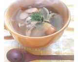 簡単☆しめじとウィンナーのスープ作り方7写真