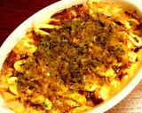 長芋と豆腐のグラタン　お好み焼き風作り方5写真