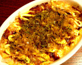 長芋と豆腐のグラタン　お好み焼き風作り方5写真
