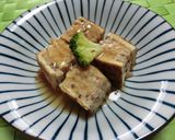 油揚げに鶏&海老ミンチのサンド煮～＾＾作り方8写真