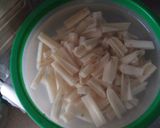れんこんきんぴら作り方1写真
