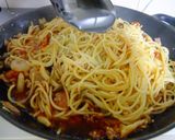きのこたっぷりトマトのパスタ作り方10写真