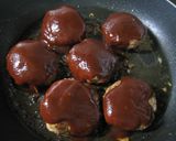 ずっとこの味✿小ぶりなにんにくハンバーグ作り方10写真