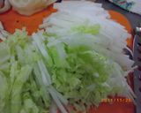 白菜と大根のそぼろあん♪作り方1写真