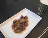 柚子と砂肝の酒蒸し　作り方6写真