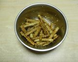 【農家のレシピ】照り焼き揚げゴボウ作り方4写真