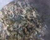 甘辛煮の肉玉うどん・関西風だしで美味作り方4写真