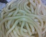 甘辛煮の肉玉うどん・関西風だしで美味作り方13写真