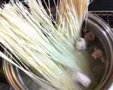 簡単　温か鶏にゅうめん（乾燥そうめん）作り方7写真