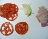 自炊生活応援　フレッシュトマトのピッツア作り方1写真