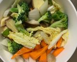 お一人様洋風ウスターレモン照焼味野菜炒め作り方15写真