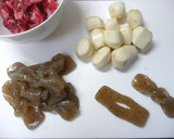 自炊生活応援　牛肉とサトイモの煮物作り方1写真