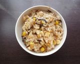 土鍋でとうもろこしご飯作り方5写真