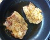 Xmas、ポークソテー、蒸し焼き野菜添え作り方3写真
