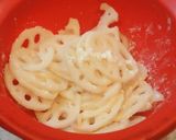 ♪れんこんスライスPizza風♪作り方3写真