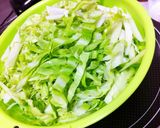 ☆簡単☆適当☆千切りキャベツの漬物作り方1写真
