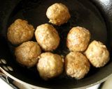 かぶと肉団子のミルク煮作り方5写真