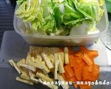 ■たっぷり白菜と油揚げの煮物■作り方1写真