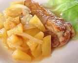 チキンソテー✿りんごソース作り方7写真