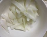 簡単オイ梅クリーム味青椒肉絲風作り方6写真