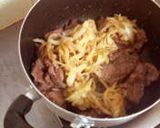 簡単♡牛肉と玉ねぎのビーフストロガノフ作り方4写真
