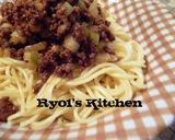 特製ミートソーススパゲティ作り方6写真