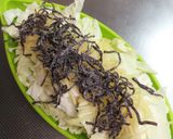 キャベツと塩こんぶの重ね蒸し作り方1写真