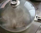 干しきのこのクリームパスタ作り方5写真