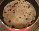 干しきのこのクリームパスタ作り方6写真