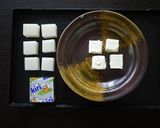 クリームチーズと餅のカナッペ風♪作り方1写真
