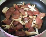 こってり旨い☆キノコとハマチの甘味噌炒め作り方6写真
