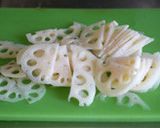 蓮根と明太子の中華和え作り方1写真