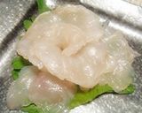 アマダイの塩〆でお刺身2品☆作り方3写真