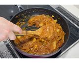 鶏皮カレー★動画あり★作り方20写真